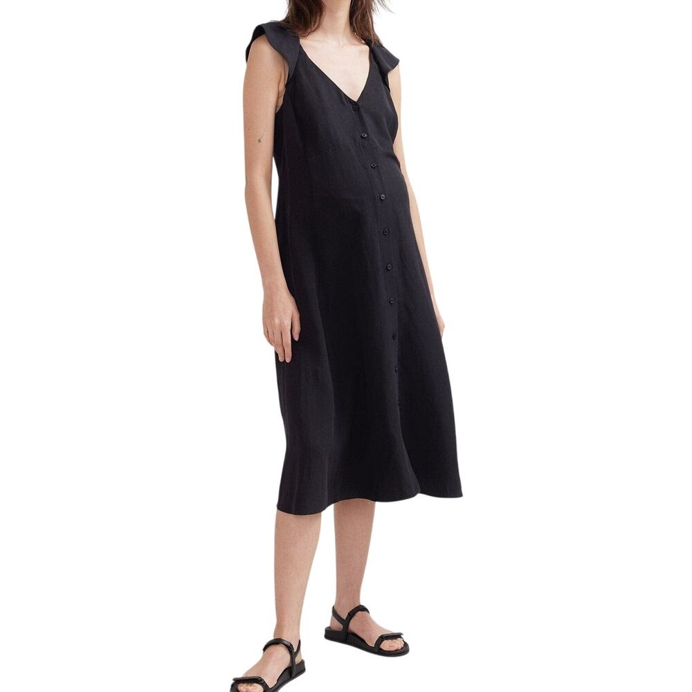 Hatch Sleeveless Black Jules Dress Size 1